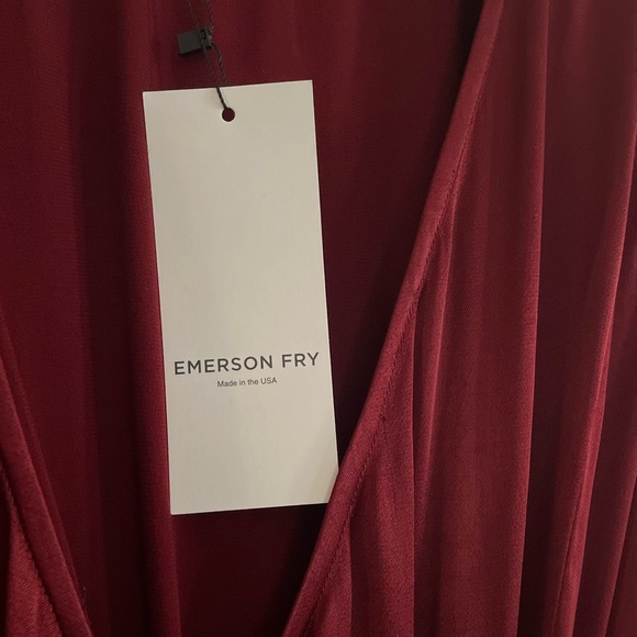 NWT EMERSON FRY Bishop Sleeve Dress - Picture 11 of 16